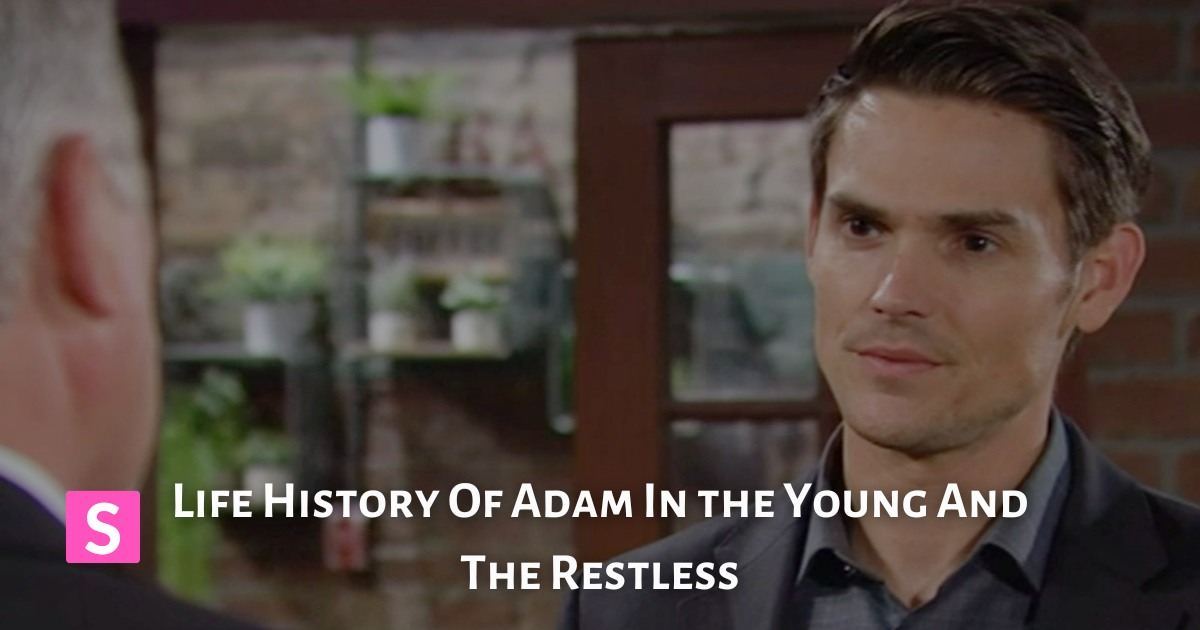 Adam on the Young and the restless