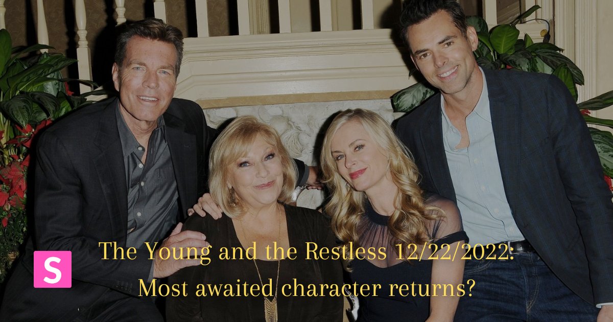 the young and the restless 12-22-2022