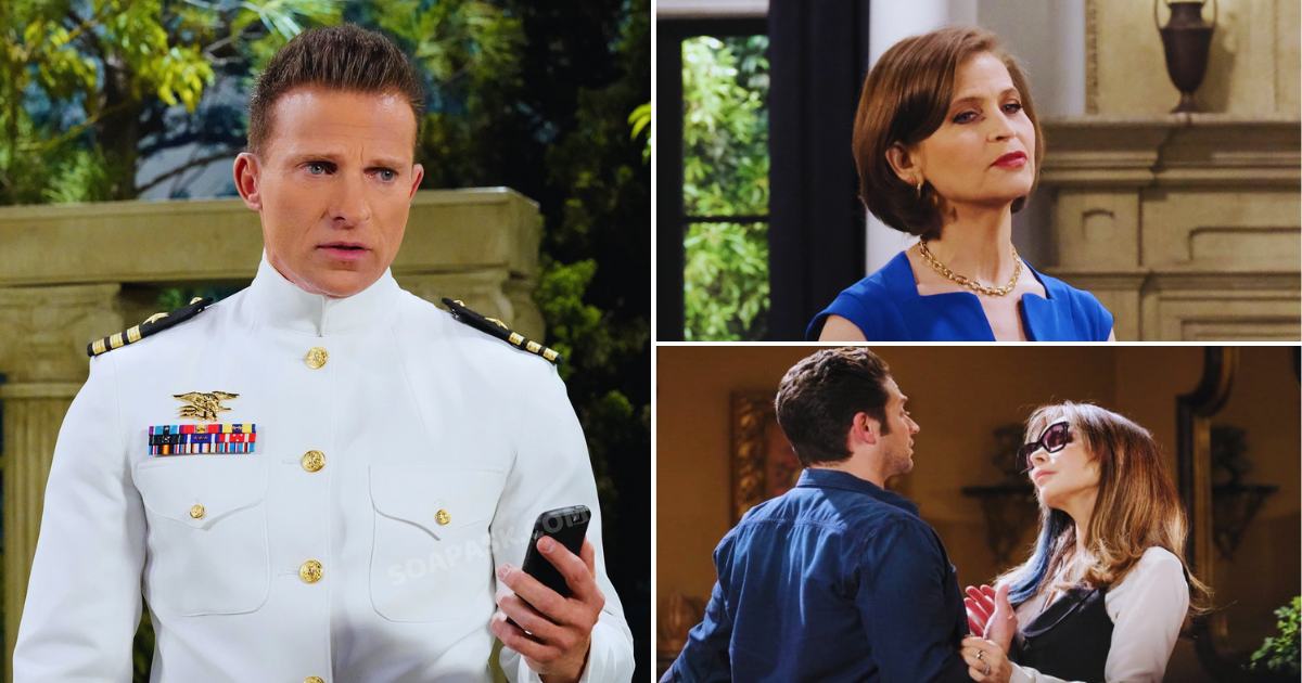 Days of Our Lives Spoilers Next Week July 3-7 Harris crashes the engagement party, Megan escapes again