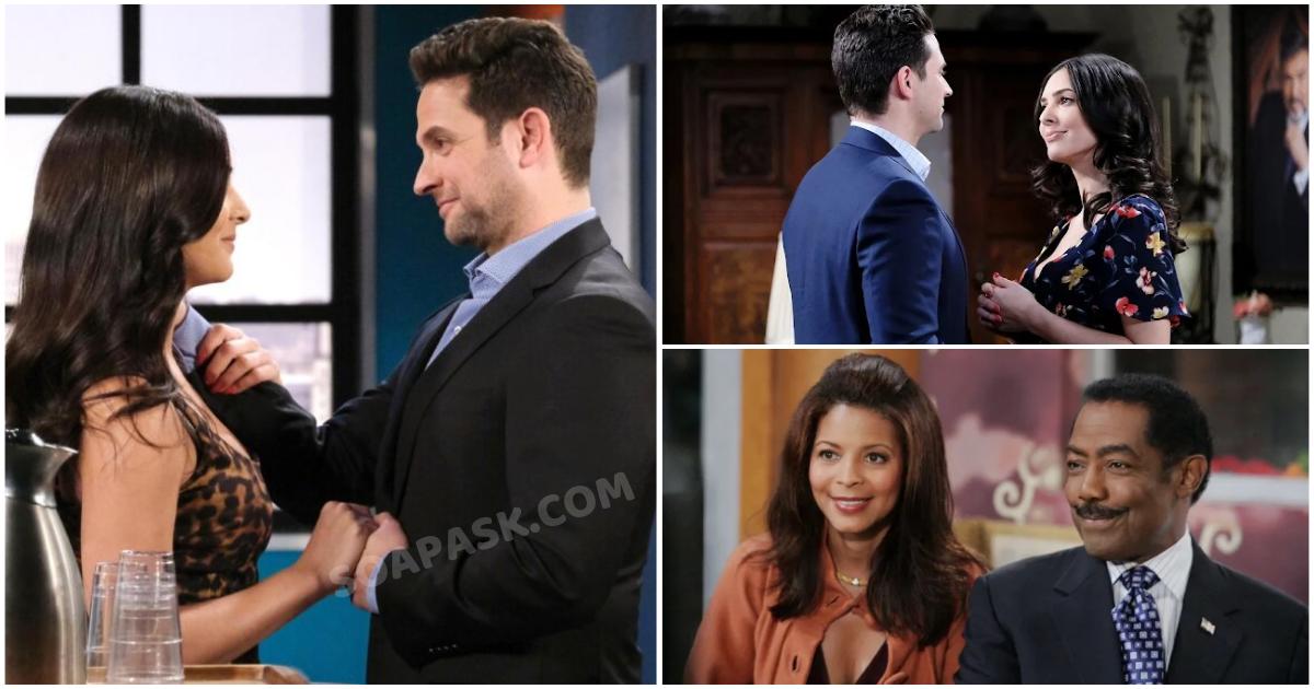 Days of our Lives Spoilers Next Week June 26-30 Gabi and Stephan's engagement, Harris's evil plan