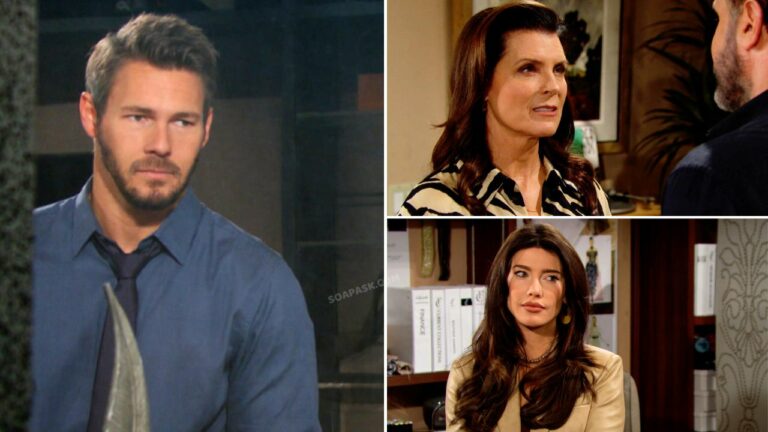 Liam's heroic act reignites Steffy's feelings for him, complicating her marriage with Finn.
