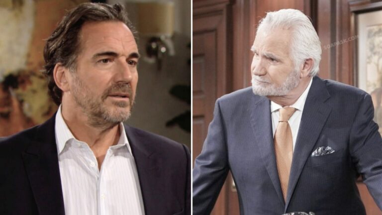 Ridge and Eric clash over a family matter.