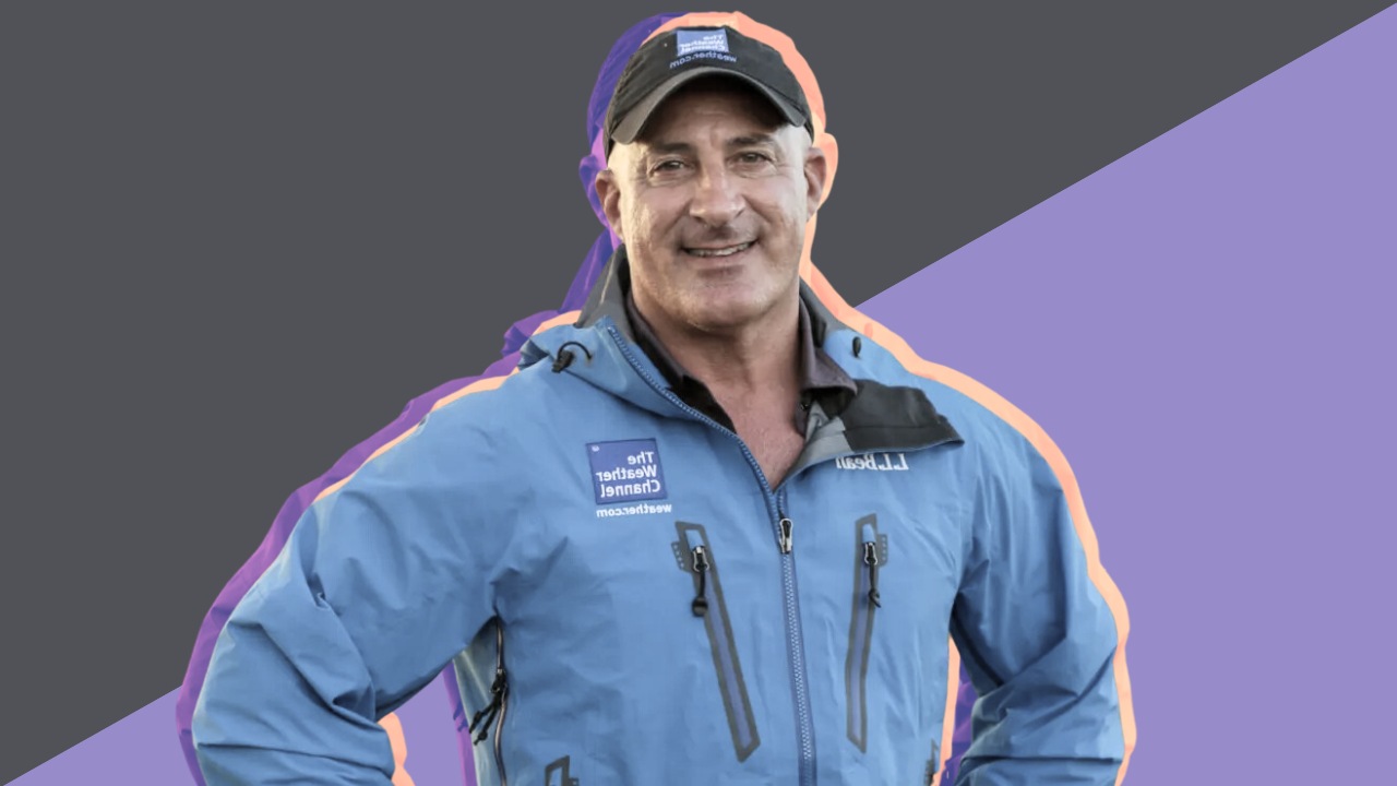 Jim Cantore, the meteorologist, is once again on the move to a dangerous weather area.
