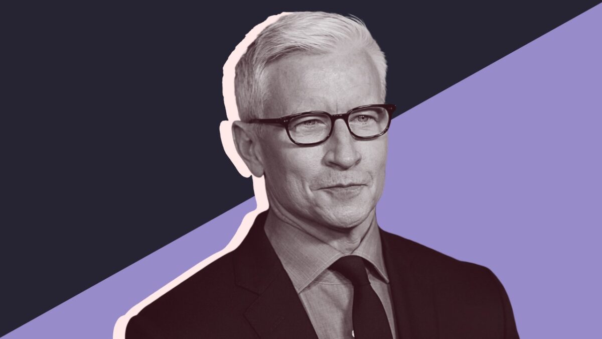 What happened to Anderson Cooper on CNN