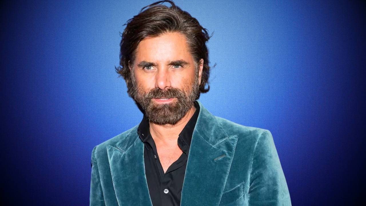 John Stamos attributes his ability to stay clean to his wife Caitlin and son Billy.