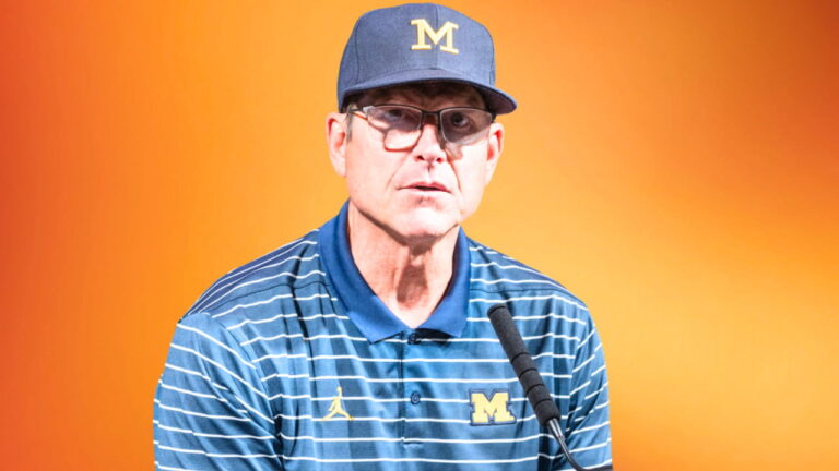 ‘Michigan Wolverines' Coach Jim Harbaugh Suspended Amid Alleged Sign-Stealing Scandal