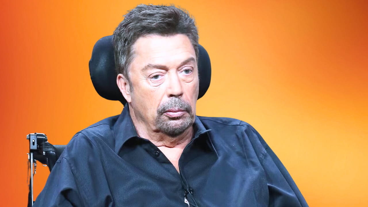 Tim Curry's most recent health update shows where the actor is at, following a stroke that changed his life.