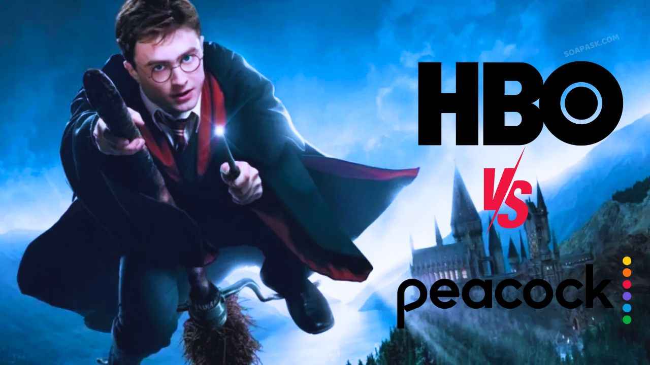 Harry Potter leaving Peacock
