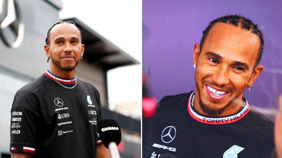 What happened to Lewis Hamilton